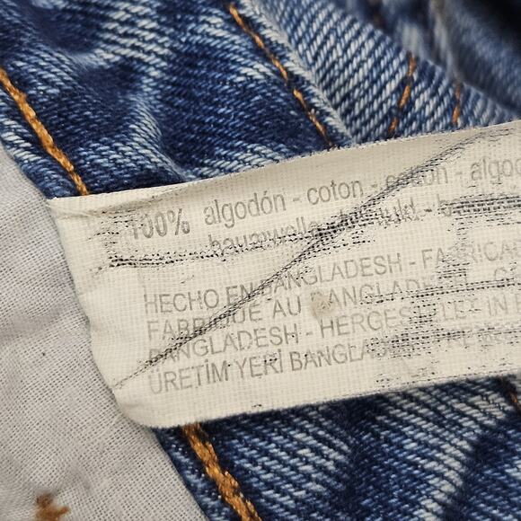 ZARA Jeans Size 8 (29x27) Trafaluc Denimwear‎ Slim Skinny Blue Denim Straight - Picture 4 of 10